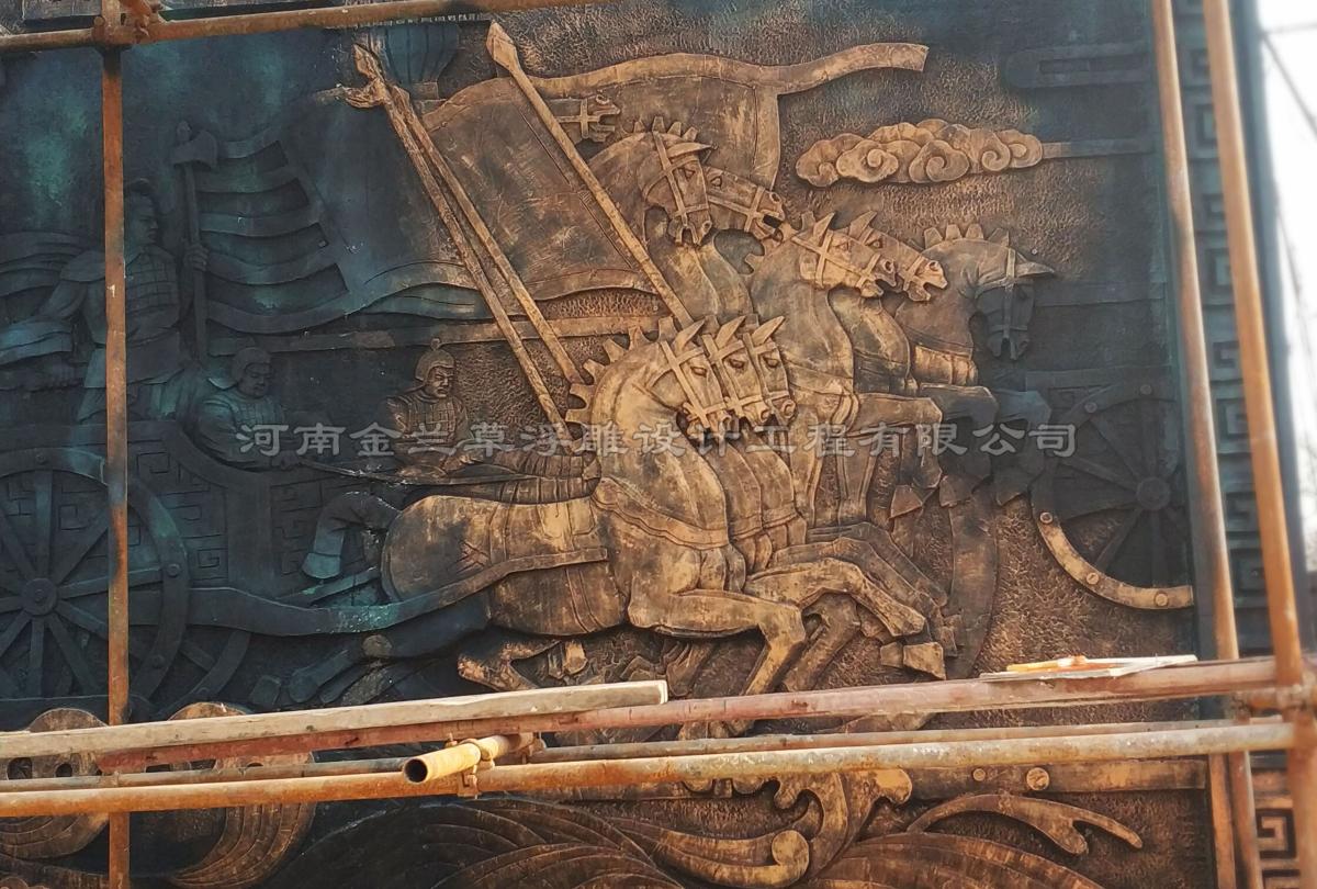 水泥仿銅浮雕廠家